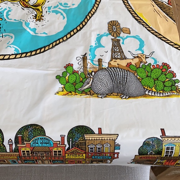 Western Cowboy boot tablecloth - Picture 6 of 13